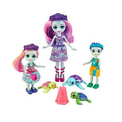 Enchantimals coffret poupées famille Tortue