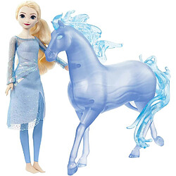 Disney Poupée mannequin Elsa et Nokk - La Reine des Neiges 2