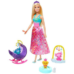 Barbie coffret bébés dragons - Poupée et accessoires