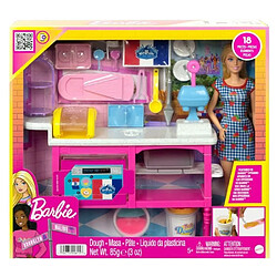 Barbie coffret poupée Malibu boulangerie