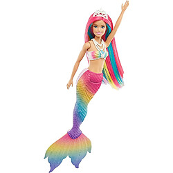Mattel poupée Barbie sirène color change