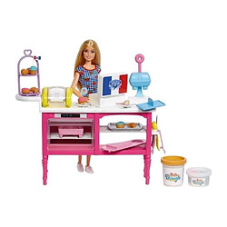 Barbie coffret poupée Malibu boulangerie