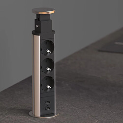 Schütte Prise intégrée 3 voies E1 - Noir