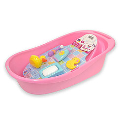 Baignoire pour poupée avec accessoires