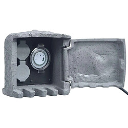 Prise programmable Vidaxl
