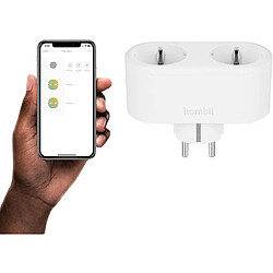 Acheter Hombli prise connectée double Wi-Fi