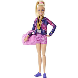 Barbie Poupée gymnaste avec accessoires