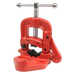 YATO Étau de tuyau 2" Étau d'établi professionnel - Mâchoires alliage dur S55C - Diamètre tuyau 60 mm - Usage industriel