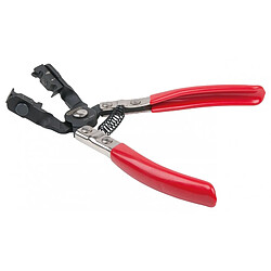 Ks tools Pince à colliers clic à tête pivotante 45°