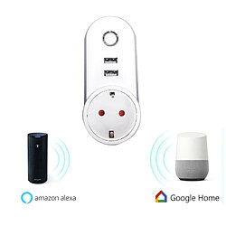 Acheter Yonis Prise connectée Wi-Fi avec 2 ports USB
