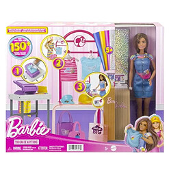 Barbie Coffret Boutique Créations poupée mannequin