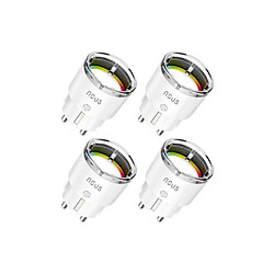 Nous prises connectées Zigbee 3.0 - Lot de 4
