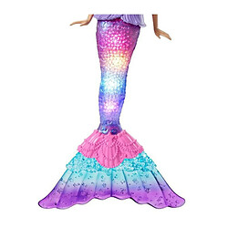 Mattel Barbie poupée sirène magique Malibu pas cher