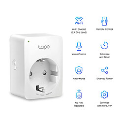 Tp-link prise connectée Tapo P100 - Pack de 2