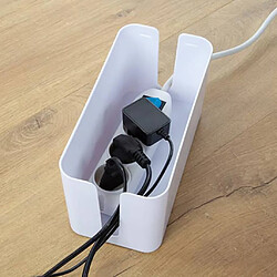 Perel Prise Schuko 3 voies avec gestion de câble