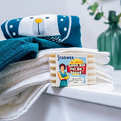 Starwax The Fabulous STARWAX FABULOUS Savon détachant fiel de bœuf 100g Savon détachant textile - Puissance naturelle - Pratique pour textiles délicats