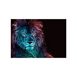 Artgeist Abstract Lion Rainbow