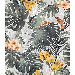 DUTCH WALLCOVERINGS Paradiso Vert et ocre