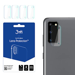 3mk Samsung Galaxy S20 5G Lens Protection Protection appareil photo - Verre hybride - Résistance 6H - Antichoc céramique - 200% Renforcement