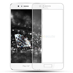 Xeptio Huawei Honor 8 - Full Cover Blanc Protection d'écran - Verre trempé intégral - Résistant aux chocs - Couleur blanche - Installation facile