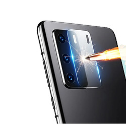 Phonecare Verre Trempé Caméra - Huawei P40 Protection caméra - Verre oléophobe 9H - Anti-poussière - Transparence totale