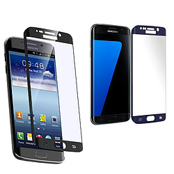 XEPTIO Verre Trempé Samsung Galaxy S7 EDGE Protection d'écran en verre trempé - 9H Premium - Version intégrale