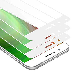 Cadorabo Verre Trempé Honor V8 Protection écran smartphone - 3x Plein écran - Verre trempé transparent