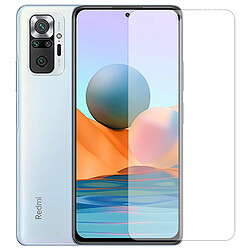 Visiodirect Film Protecteur Xiaomi Redmi Note 10 Pro Verre trempé 9H - Anti-explosion/rayures - Pose facile - Transparent