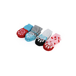 Avis YP Select Anti-Slip Pet Socks Rouge L