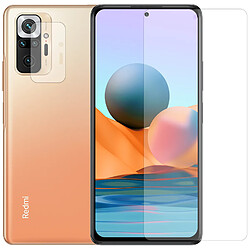 Visiodirect Protection Xiaomi Redmi Note 11 Pro 5G Verre trempé écran et caméra arriére - Anti-rays - Anti-éclatement - Transparent 9H Dureté