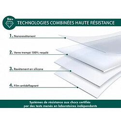 Samsung Galaxy S23 - Force Glass Verre trempé - Noir