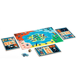 Djeco Jeu de parcours Pirate Island