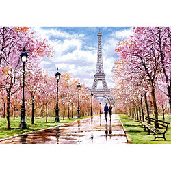 Castorland Puzzle Romantic Walk in Paris 1000 pièces pas cher