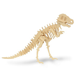 Totalcadeau Puzzle 3D en bois Triceratops