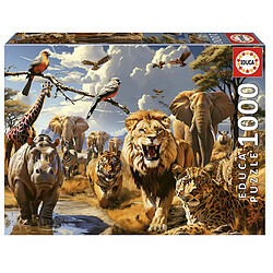 Educa Borras Educa puzzle animaux sauvages 1000 pièces