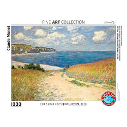 Avis Eurographics Puzzle Monet Chemin dans les blés - 1000 pièces