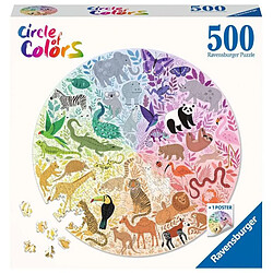 Puzzle 500 pièces animaux Puzzle adulte en carton - 500 pièces - Thème animaux - Découpe précise SoftClick - Dès 12 ans