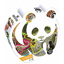 Wwf Puzzle éducatif animaux - 12 pièces