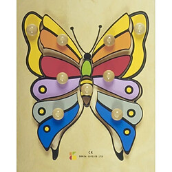 Bsm Jouet d’encastrement papillon