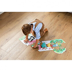 Goula puzzle fluorescent ferme réversible pas cher