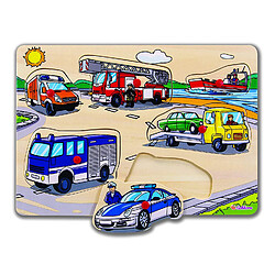 Eichhorn Puzzle 6 Pièces Animaux/Véhicules