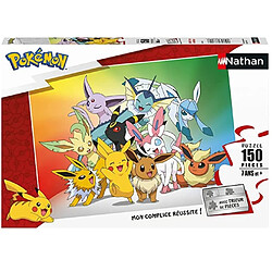 Nathan Puzzle Pokémon Évoli et ses évolutions - 150 pièces