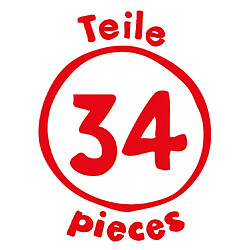 Marabu Puzzle 3D en bois Lion