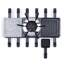 Avis Appareil à raclette + fondue 12 personnes 1650w - DOC234 - LIVOO