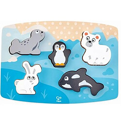 HAPE Puzzle Tactile Animaux Polaires