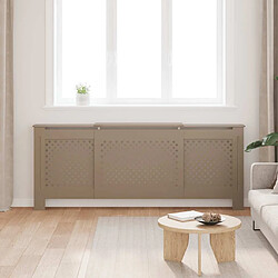 Avis vidaXL Cache-radiateur MDF 205 cm