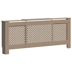 vidaXL Cache-radiateur MDF 205 cm