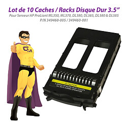 HP Lot x10 Caches 3.5" - Occasion