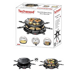 Appareil à raclette rond grill - 6 personnes