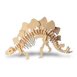Totalcadeau Puzzle 3D squelette dinosaure en bois